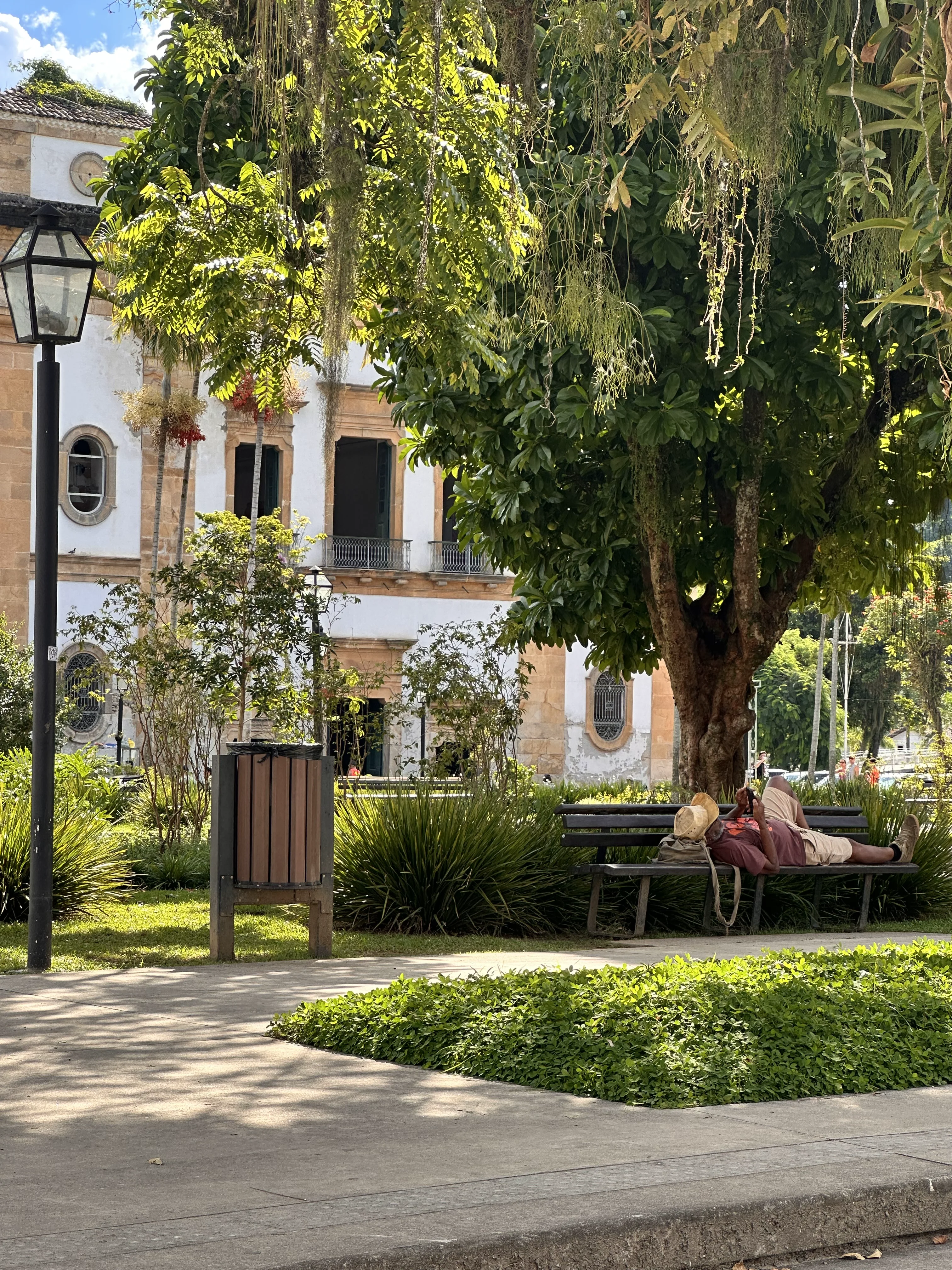 Wandering through Paraty's colorful Historic Center.